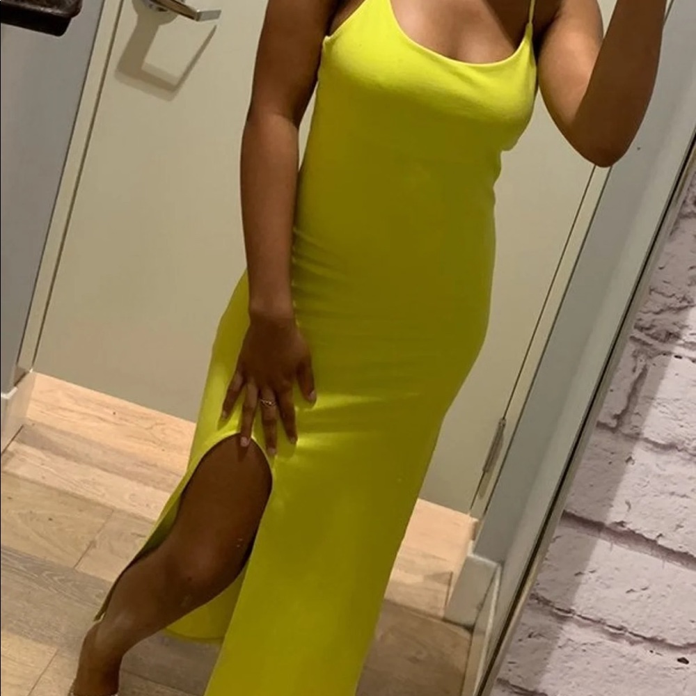 Lime Cami Dress